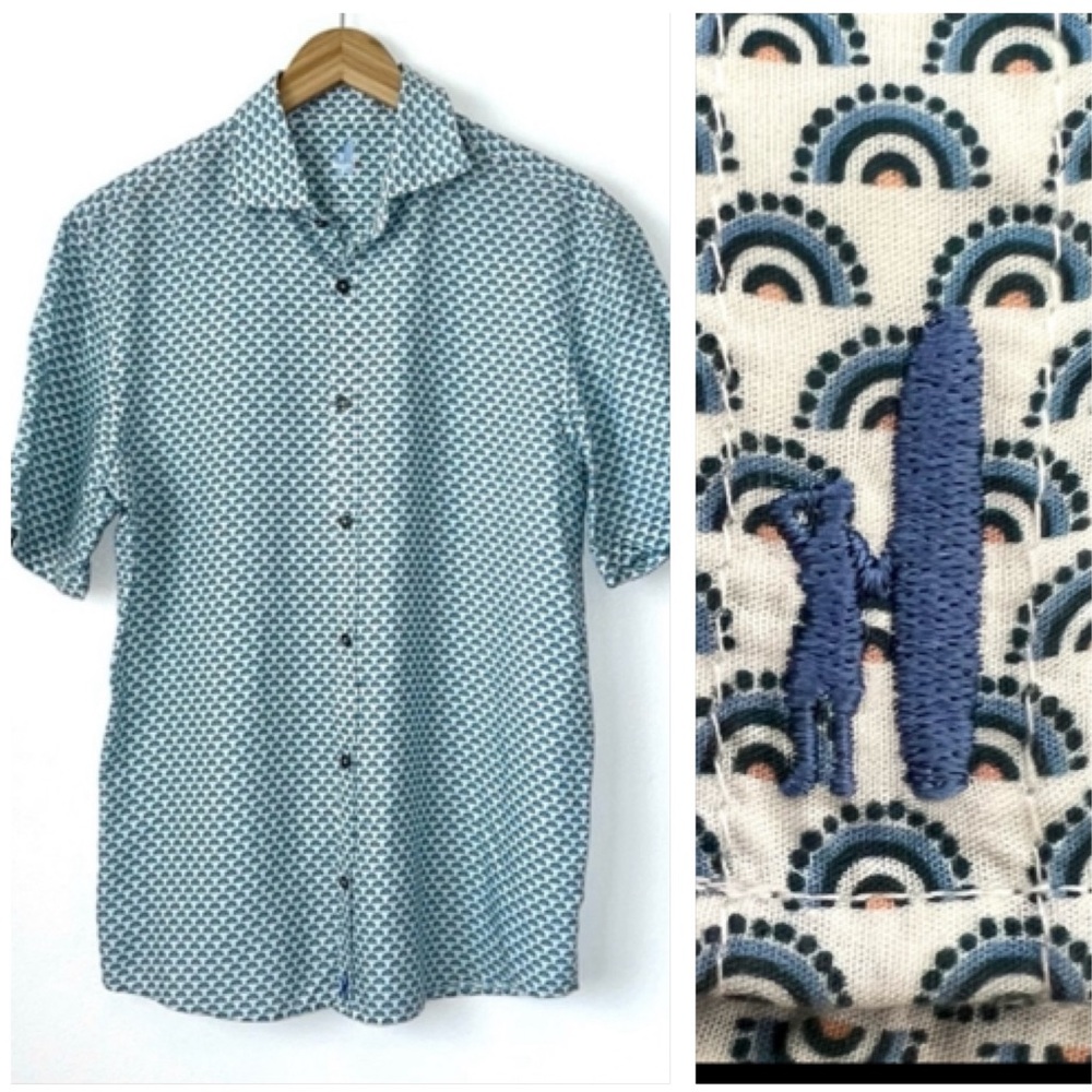 Johnnie-O Performance Featherweight Short Sleeve Shirt NWOT